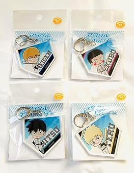 【中古】セットモブサイコ100 霊幻 憑依エクボ 守衛 律 テル 輝気 アクキー 42画像
