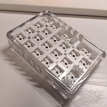 【中古】テンキー、澄み切った取り替えっこと足懸かり旗がしら付き添い人 21 キーメカニカルキーボード、USB-C/Bluetooth/2.4G テンキーパッド (Color : White Backlit, Size