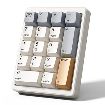 【中古】Klaxib 17 手がかり 印字機 C 有線数詞パッド 力学的 数詞手がかりパッド テンキー ゲーミング ミニ 鍵盤 プログラム 手がかりパッド 赤軸