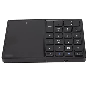 【中古】【未使用】ワイヤレステンキー BT2 4G接続22キーUSBテンキーデュアルモード タッチパッド 軽量で サイズが小さく 非常に便利でポータブルです