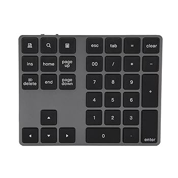 【中古】テンキー ラップトップ用コンピューター用Bluetooth3 0ブラックテンキー 明快な表示があり コンパクトで オフィスに適していて