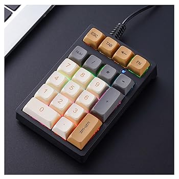 【中古】【未使用】テンキー メカニカルキーボード メカニカルテンキー ナンバーパッド テンキーボード テンキーパッド 青軸 USB ノートパソコン 有線 デスクトップ 5,561円