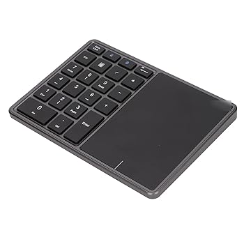 【中古】【未当て嵌める】タッチパッド付き添い人無線電話テンキー 2 インチ 1ワイヤレステンキータッチパッド 22手がかり 無線電話BT4 2 印字機C 500mAh蓄電池省エネ