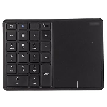 【中古】【未当て嵌める】無線電話テンキー タッチパッド付き添い人2 4Gデュアルモードラップトップキーパッド22手がかり印字機C一回りとっ始めマイコン用ナンバーパッドワイヤレスポータ