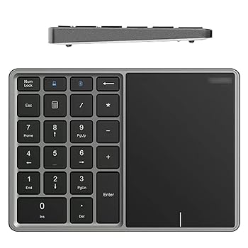 【中古】タッチパッド付き添い人 テンキー 無線電話 bluetooth 2 4G マルチ意思表示相応う ２台繋ぎ合わせる タッチパッド パッド タッチパネル 貨物自動車パッド 無