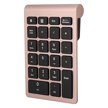【中古】TIKATARER 22キー USBキーパッド 数字 数字パッド ミニキーボード キーパッド テンキー ミニ 財務会計 充電式テンパッド ノートパソコン デスク