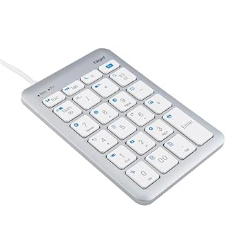 【中古】【未使用】Digio2 有線 USB Type-C テンキーボード ショートカット付 TNK-SU235SLW シルバーホワイト top1-ds-2558384 [独自簡易包装]