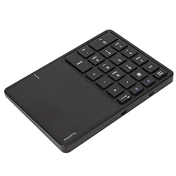 【中古】【未使用】2 in 1 ワイヤレス テンキー タッチパッド 22 キー ワイヤレス BT4.2 タイプ C 充電 500mAh バッテリー テンキーパッド 便利なポータブル 効率的