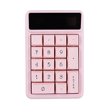 【中古】【未使用】ザブロル KM17 メカニカル数字キーパッド 17キー テンキーキーボード 電卓 効率的なデータ入力 コンピューター用ホットスワップ可能