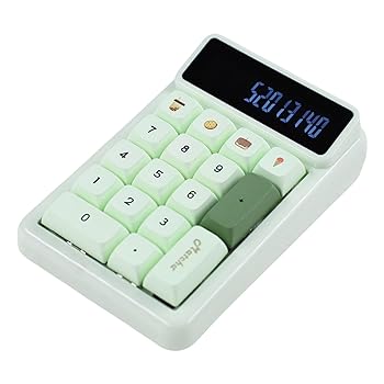 【中古】コンピュータテンキーメカニカル数値キーボード電卓機能 17 キーと省エネ機能パッド