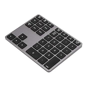 【中古】【未使用】ワイヤレス Bluetooth テンキーパッド、35 キー超薄型テンキー Bluetooth5.0 充電式タブレット Windows 用ラップトップ/スマートフォン/2802