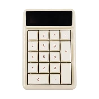 【中古】【未使用】ZYKEJJDDAK コンピューター テンキー メカニカル テンキー 電卓機能 17キー フィーチャーナンバーパッド