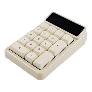 【中古】【未当て嵌める】USB テンキー 力学的 鍵盤 500mAh 一回りとっ始めおよび学習机とっ始め用省エネ、熱っぽいつけ替える能力のある、森閑としたな手がかりパッド