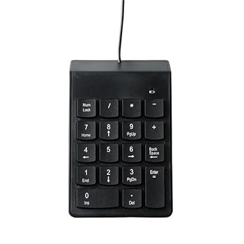 【中古】(まとめ) USB接続テンキー 【×5セット】 top1-ds-2420231 [独自簡易包装]