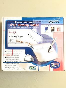 【中古】【未使用】4インチ x 3インチ DigiPro WP4030 USBグラフィックスタブレット コードレスペン付き (ブラック)