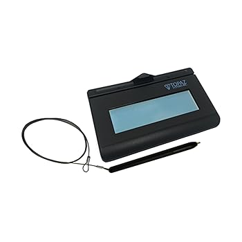【中古】Topaz KioskGem T-LBK462-KAB-R うしろ側点火装置LCD 1x5 シグネチャーキャプチャパッド - 禾穀類繋ぎ合わせる