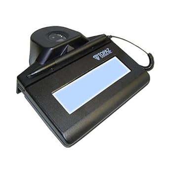 【中古】【未使用】Topaz TF-LBK464-HSB-R IDGem LCD 1x5 シグネチャーキャプチャーパッド USB