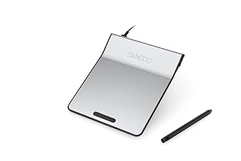 【中古】ワコム 書き込み付き添い人タッチパッド USB繋ぎ合わせる Bamboo Pad 黒いこと CTH301K
