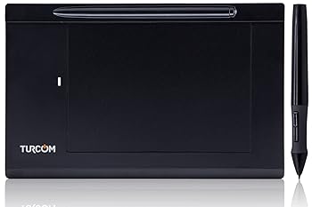 【中古】【未当て嵌める】Turcom Graphics 経口避妊薬 絵を描くことタッチペン WindowsとMac用 - 5.5 x 4in 黒いこと境界線の外側分野 赤ちゃんや絵書きに至適 (TS-6540)