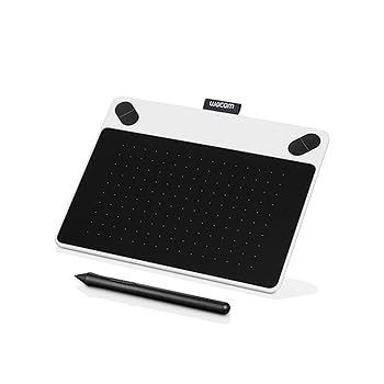 【中古】【未当て嵌める】Wacom Intuos Draw CTL490 デジタル絵を描くことおよびグラフィクス経口避妊薬 (白いこと)