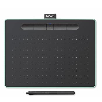 【中古】Wacom Intuosワイヤレスグラフィックタブレット（Pantachio声遣い付き添い人CTU6100WLE0）（10.4inx 7.8in）
