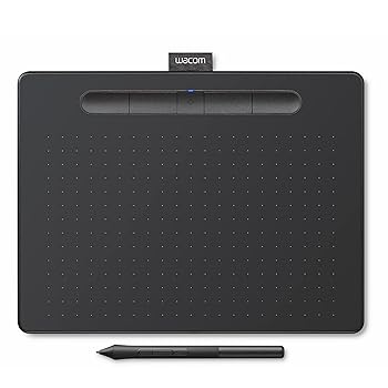 【中古】【未当て嵌める】Wacom Intuosワイヤレスグラフィックタブレット、3賞与金ソフトウエア、10.4inx 7.8in、黒いこと（CTL6100WLK0）