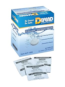 【中古】Defend DEF-UT1000 Ultrasonic Enzymatic Tablet, Shape, (Pack of 64)