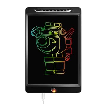 【中古】【未使用】子供用のカラフルなLCDライティングタブレット、11.5インチUSB充電落書きボード、電子デジタルライティングパッド、オフィスホームスクール用ロ