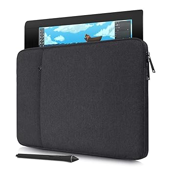 【中古】ポータブルドローイングタブレットスリーブキャリーケース HUION KAMVAS 13/KAMVAS 12/ Inspiroy 2 L用、GAOMON PD1161、Huion H610 Pro/ HS610/
