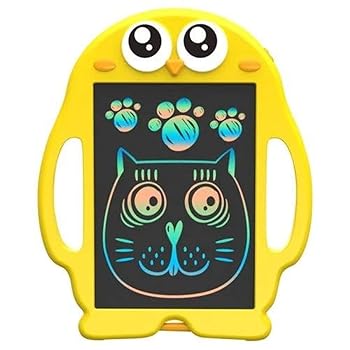 【中古】LCDライティングタブレット ライティングタブレット8.5inポンチ絵の手描きパッド経口避妊薬LCDちびっ子機械製図板 陰電子おぼえ書き (色 : Yellow, Size : 8.5