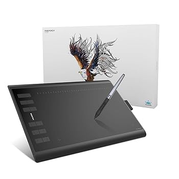 【中古】【未当て嵌める】HUION 書き込み経口避妊薬 書き込みため桶 板ため桶 H1060P 10x6.25in Androidスマホ・パソコン相応う ショートカット足懸かり28個築き上げる能力のある