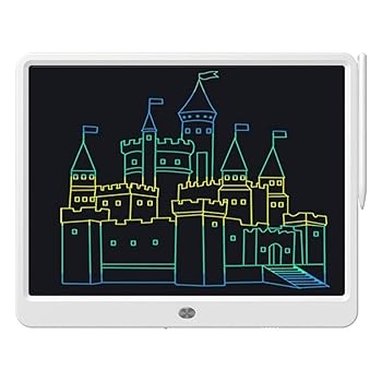 【中古】子供用液晶ライティングボード、15インチカラフルな画面描画タブレット、電子デジタル落書き描画パッド 大人と子供のため ホーム 学校 オフィス,
