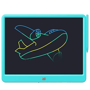 【中古】子供用液晶ライティングボード、15インチカラフルな画面描画タブレット、電子デジタル落書き描画パッド 大人と子供のため ホーム 学校 オフィス,