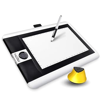 【中古】AERY PF1061 10インチ x 6インチ プロフェッショナルドローイングタブレット フリーランサー用 Pro Pen 8 & 8192レベル消しゴム ターンテーブル