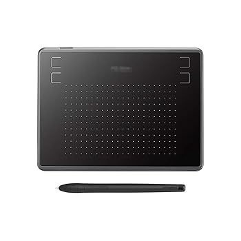 【中古】グラフィックタブレット 4096レベルのグラフィックスタブレット圧力感度5080LPIペン解像度233ppsレポートレート 初心者向けグラフィックスタブレ