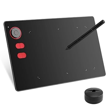 【中古】10moons G20 グラフィック描画タブレット ローラーキーデジタルグラフィックタブレット バッテリーフリースタイラス(8192レベル圧力) デジタルア｜AJIMURA-SHOP