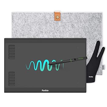 【中古】【未当て嵌める】Parblo A610Plus V2 グラフィック経口避妊薬 デジタル絵を描くこと経口避妊薬 御役目地区10 x 6 カスタマイズホットキー10個 絵図用経口避妊薬 その他-パソコン・周辺機器