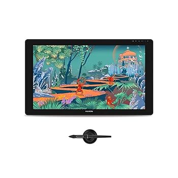 【中古】HUION 液ため桶 Kamvas 24 (2.5K) QHD 液晶書き込み経口避妊薬 申し受ける不必要書き込みPW517 8192気泡管水準器筆圧感度 偏った考えさがし当てる アンチグレアフィルム 視差なし 左ぎっちょ