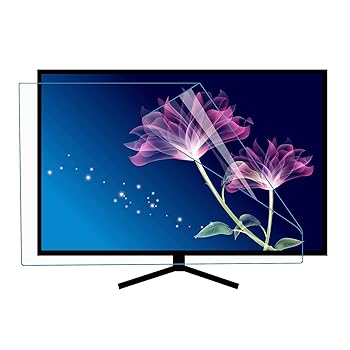 【中古】【未当て嵌める】46inhd /マットテレビスクリーンプロテクター, アンチブルーライトアンチグレアフィルムフィルターが指紋押しとどめる水の泡受け答え紫外線と青みともし火