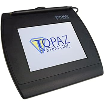 【中古】【未使用】Topaz T-LBK57GC-BBSB-R SigGem Color 5.7 シグネチャーパッド デュアルシリアル｜AJIMURA-SHOP