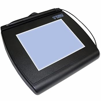 【中古】【未当て嵌める】トパーズ色 シグネチャージェム LCD 4x5 シグネチャーパッド DS/USB T-LBK766-BHSB-R パソコン・周辺機器-その他