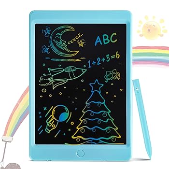 【中古】【未使用】LCD ライティングタブレット 11インチ カラフル 幼児 落書きボード お絵かきタブレット キッズ お絵かきパッド 消せる 再利用可能 電子お絵かき