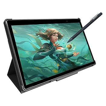 【中古】【未使用】Simbans PicassoTab XL [4つの特典] 11.6インチ ポータブルドローイングタブレット スクリーン付き スタイラスペン スタンドアロン コンピュータ