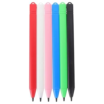 【中古】Hemobllo LCDライティングタブレットペン 取り替えっこ用スタイラスペン6本 LCDライティングタブレット お絵書き経口避妊薬 赤ちゃん用お絵書きパッド ゲーム盤
