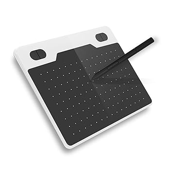 【中古】T503デジタルアートグラフィックス描画タブレット6x3.9インチ超軽量アート作成スケッチ（バッテリー不要のスタイラス付き）8ペン先8192レベル圧
