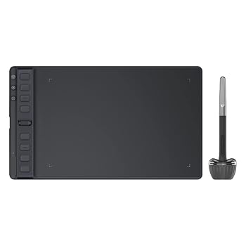 【中古】【未使用】画板 グラフィックス タブレット 8.7x5.4 インチ PenTech 3.0 デジタル ドローイング ペン タブレット 8 つのエクスプレス キーと 3 つのグルー