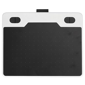 【中古】【未使用】グラフィック描画タブレット、バッテリー不要のスタイラス付きUSBデジタルアートタブレット、8192レベルの筆圧、カスタマイズ可能なキー、傾斜角|AJIMURA-SHOP
