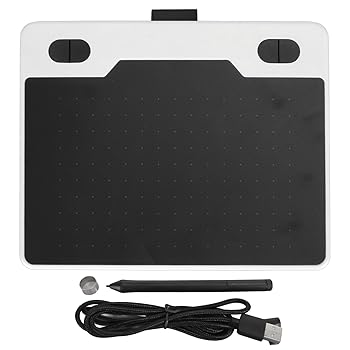 【中古】【未使用】6.1 X 3.9 インチのグラフィック描画タブレット、4 つのカスタマイズ可能なキー、Win 用、OS X ラップトップ用、Android 用、デジタル描画、絵画|AJIMURA-SHOP