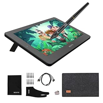【中古】【未使用】アートグラフィック、BT-12HD 11.6 インチ HD H-IPS LCD グラフィック描画タブレット 1366*768 ディスプレイサポート 8192 圧力レベル チルト機
