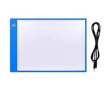 【中古】A4デジタル絵を描くこと経口避妊薬LEDグラフィック経口避妊薬陰電子USBコピーボードライティングパッドスケール3気泡管水準器無度合い調光(色:C、大いさ:3気泡管水準器)(C パソコン・周辺機器-その他